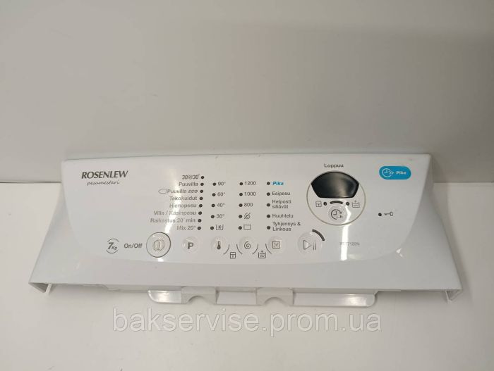 Плата управління(індикації) до пральної машини Zanussi LINDO 100/Rosenlew RTT7122N Б/У