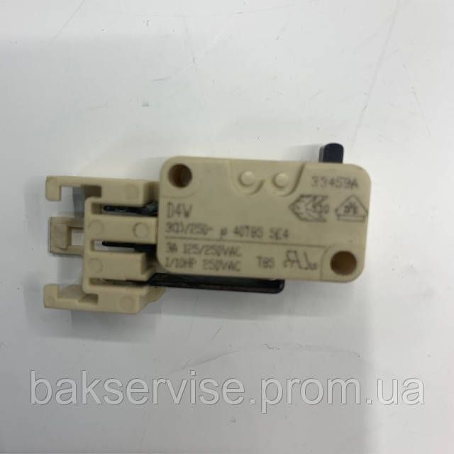 Мікроперемикач (кінцевий вимикач) Cherry D4W до посудомийної машини Bosh/Siemens 00622035