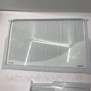 Полиця(скляна) для холодильника Indesit б/у