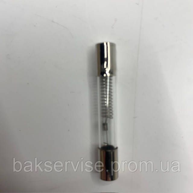 Високовольтний запобіжник 0,8A, 5 kV, 6x40 мм