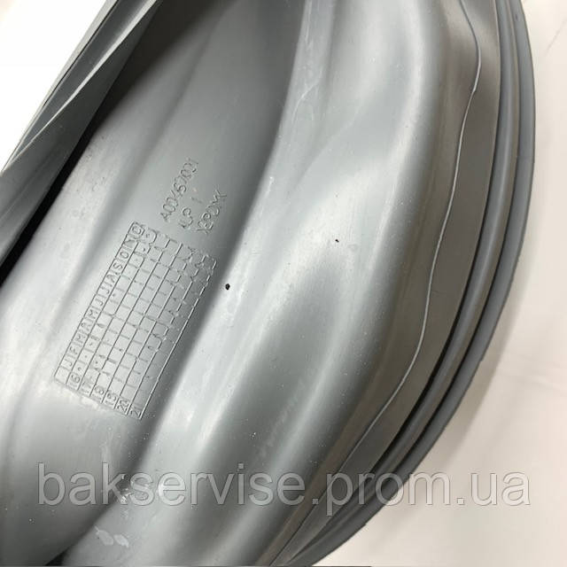 Манжета люка AEG Electrolux 140004670042 для пральної машини, гума