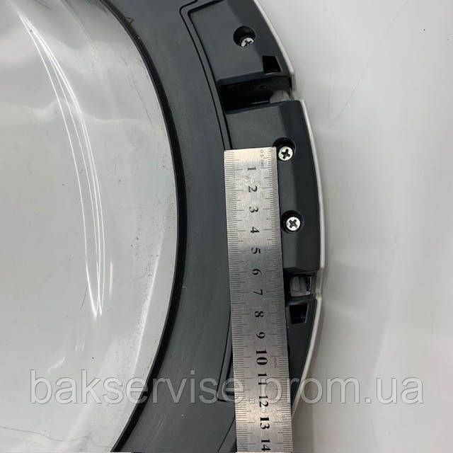 Дверца (люк) для стирально-сушильной машинки Whirpool WHD3090GWO Dryer Door Assembly (без завесы) W10615855 б/у