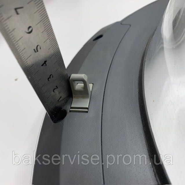 Дверца (люк) для стирально-сушильной машинки Whirpool WHD3090GWO Dryer Door Assembly (без завесы) W10615855 б/у