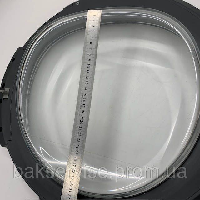 Дверца (люк) для стирально-сушильной машинки Whirpool WHD3090GWO Dryer Door Assembly (без завесы) W10615855 б/у