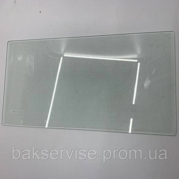 Стеклянная полка для холодильника 500*270 (универсальная)