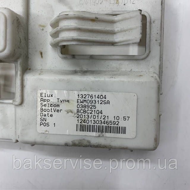 Модуль платы управления стиральной машины AEG PROTEX 7кг 132761404, EWM09312SA б/у