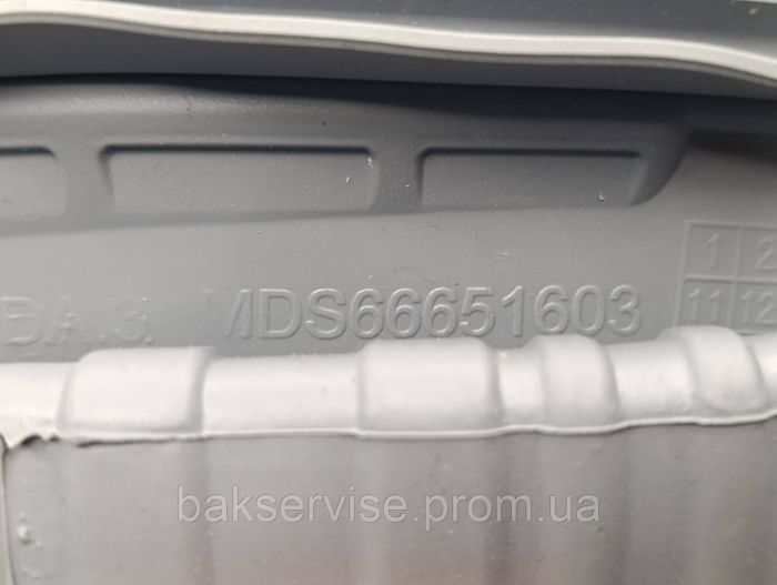 Манжета (гума) люка MDS66651603 для пральної машини LG НОВЕ (відкриті відводи)