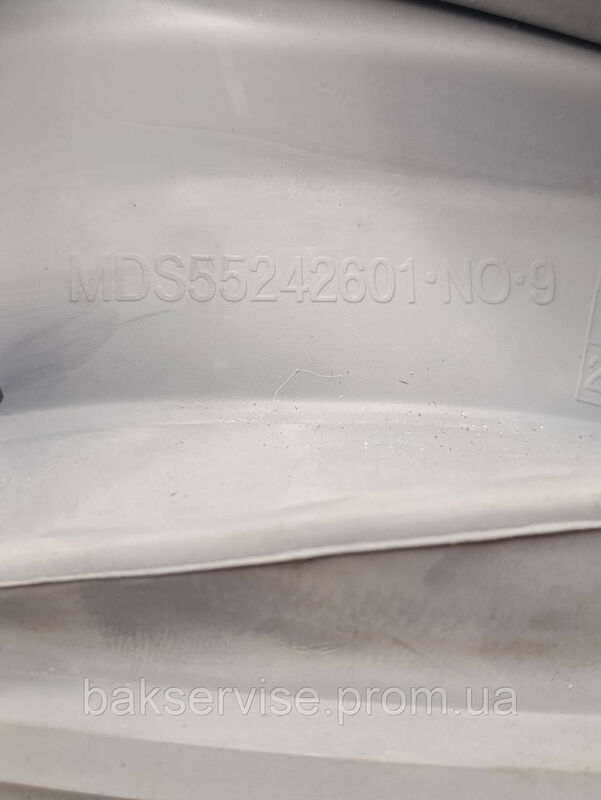Резина (манжет) люка до пральної машини LG MDS55242601 НОВЕ (2 патрубки закриті+1 відкритий)