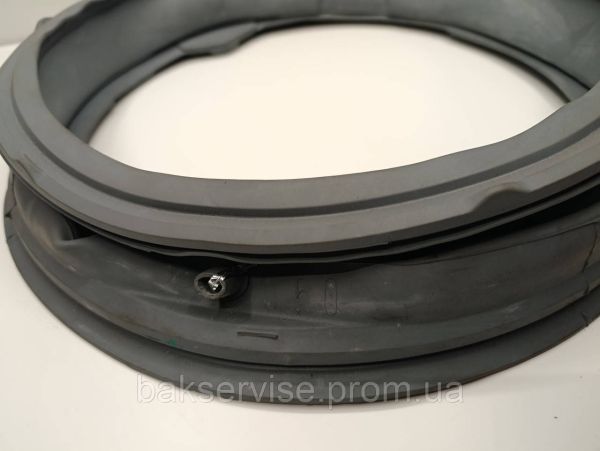 Резина (манжет) люка до пральної машини LG MDS55242601 НОВЕ (2 патрубки закриті+1 відкритий)
