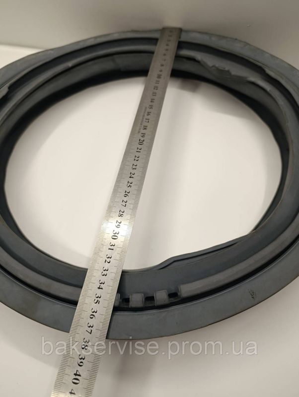 Резина (манжет) люка до пральної машини LG MDS55242601 НОВЕ (2 патрубки закриті+1 відкритий)