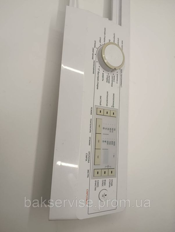 Передня панель(пластик) до пральної машини Gorenje 558988 з дисплеєм Б/У