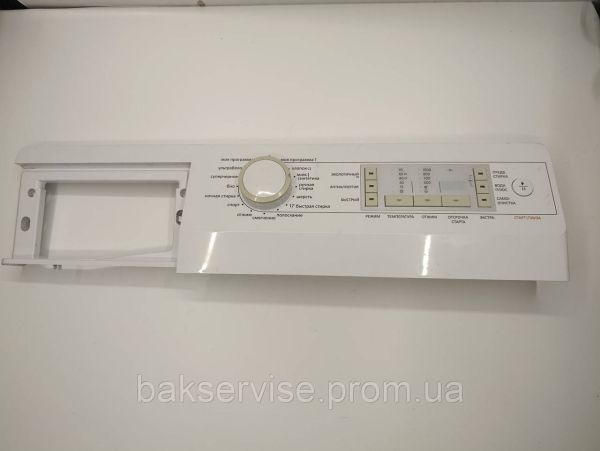 Передня панель(пластик) до пральної машини Gorenje 558988 з дисплеєм Б/У
