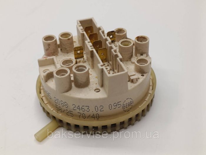 Прессостат (датчик рівня води) для посудомийної машини ARISTON 20882463.02095  58/25 70/40 Б/У