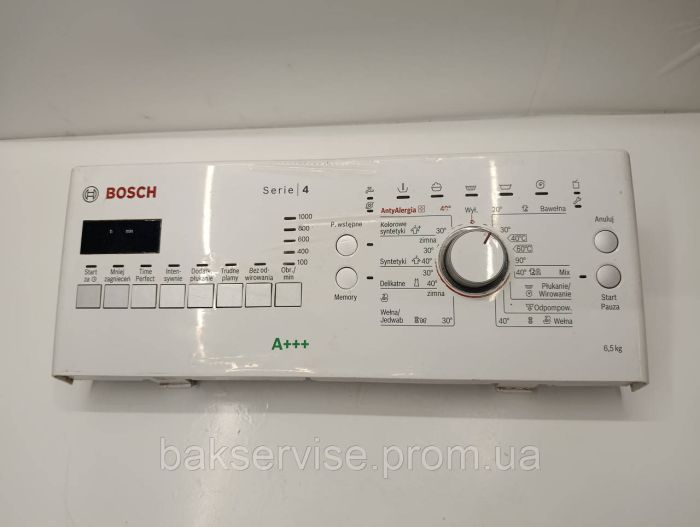 Плата управління(індикації) до пральної машини Bosch 858412149040 Б/У
