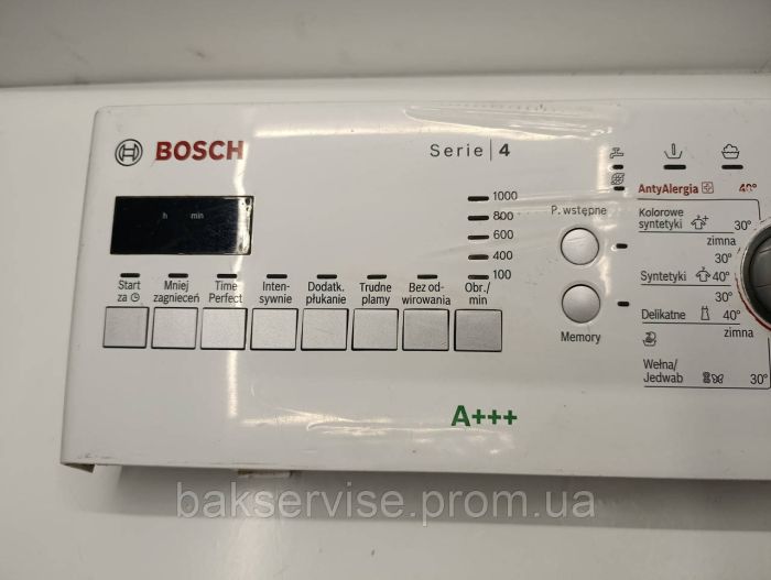 Плата управління(індикації) до пральної машини Bosch 858412149040 Б/У