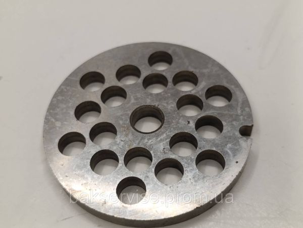 Решітка(сито) для м'ясорубки Zelmer №8 86.3162 (велика) Bosch 755475 Original