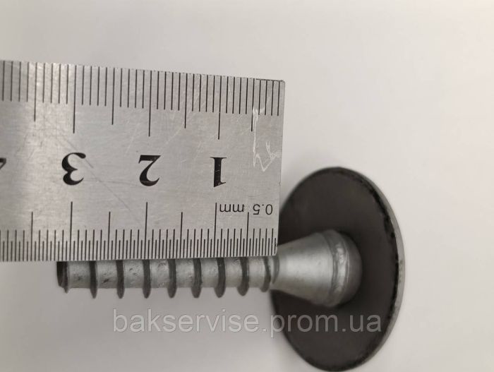 Болт кріплення балансира (противаги) пральної машини M10 Б/У (комплект - 3 шт.)