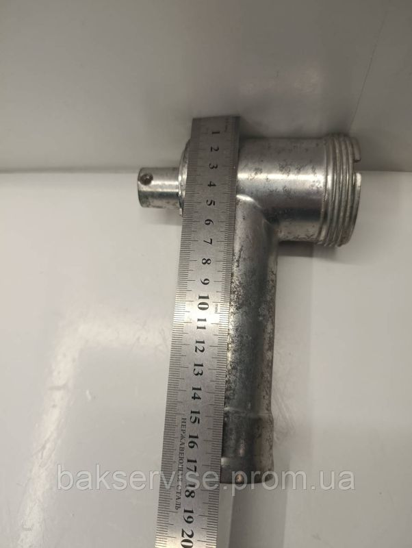 Корпус шнека (тубус) для м'ясорубки Holt MG-003, Mystery MGM-1550, 1650 Б/У