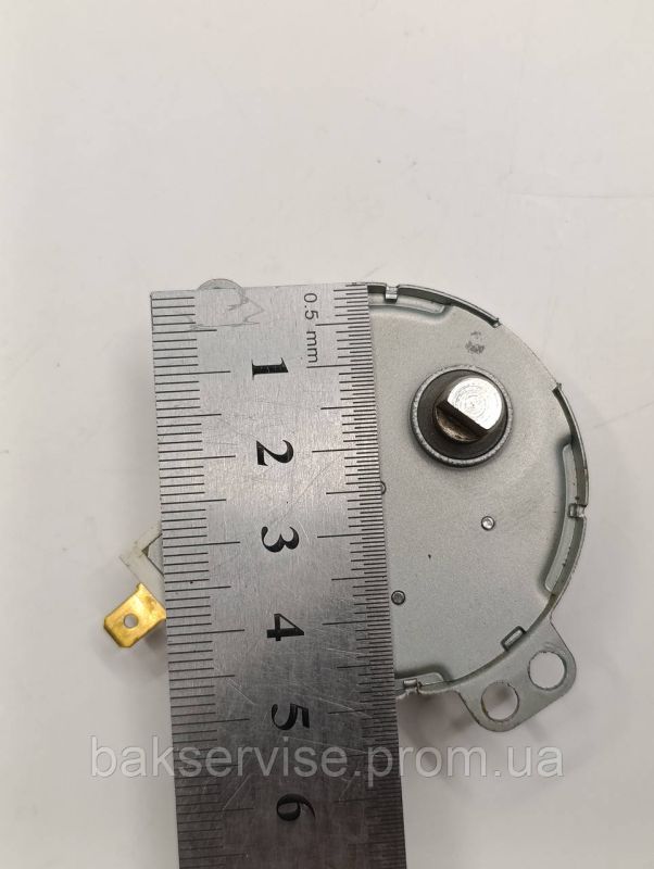 Моторчик тарілки для мікрохвильової печі Whirlpool W10466418 Б/У вал 9 мм