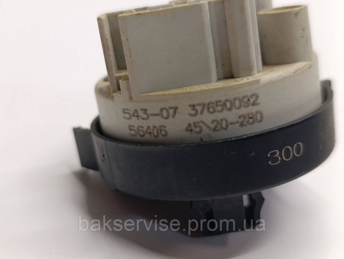 Прессостат (датчик рівня води) для пральної машини Bosch, Mabe, Siemens 37650092 Б/У