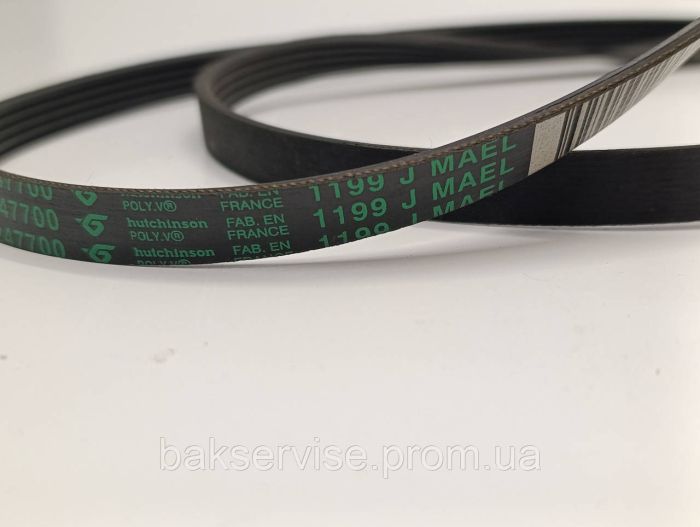 Ремінь для пральної машини Hutchinson 5PJE 1199 Б/У