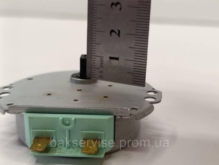 Моторчик тарілки для мікрохвильової печі LG SSM-16HR Б/У вал 8 мм