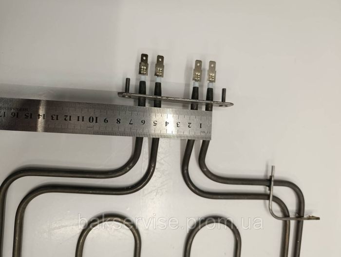 Тен верхній (гриль) для духовки 2900W (900+2000W) 230V B=295mm L=370mm Gorenje 616025 НОВЕ