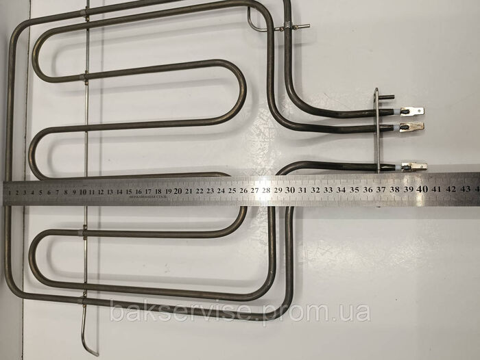 Тен верхній (гриль) для духовки 2900W (900+2000W) 230V B=295mm L=370mm Gorenje 616025 НОВЕ