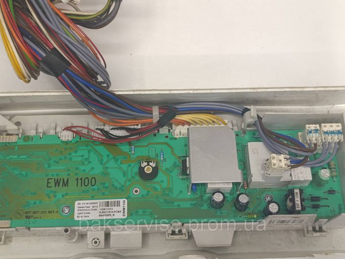 Плата управління(індикації) до пральної машини Electrolux EWT 106211 W Б/У БЕЗ ПРОВОДКИ