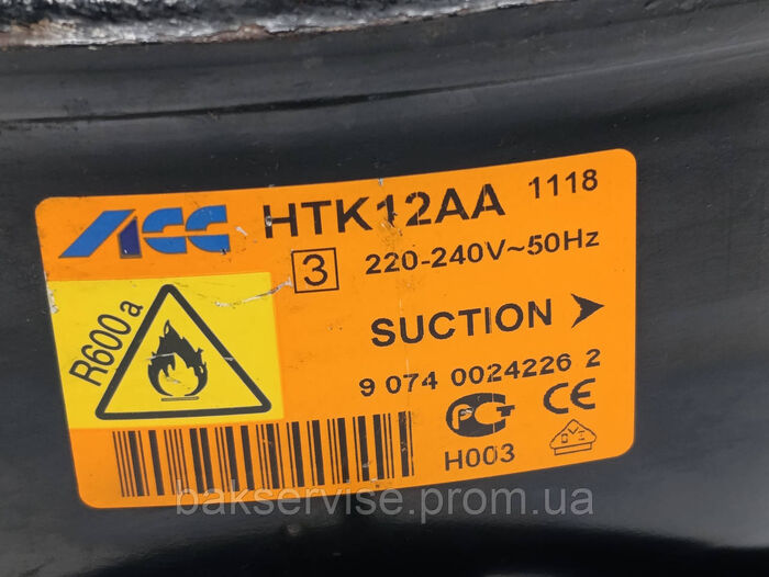 Компресор до холодильника ACC HTK12AA R600а Б/У