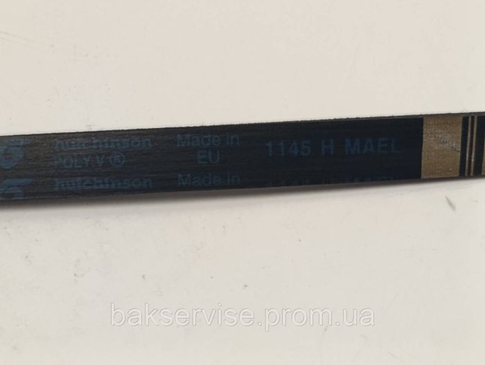 Ремінь для пральної машини Hutchinson 41009626 Candy Aqua 1145 H MAEL Б/У