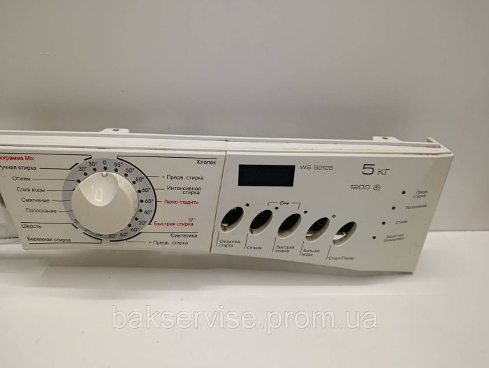 Плата управління(індикації) до пральної машини Gorenje WS 52125 Б/У