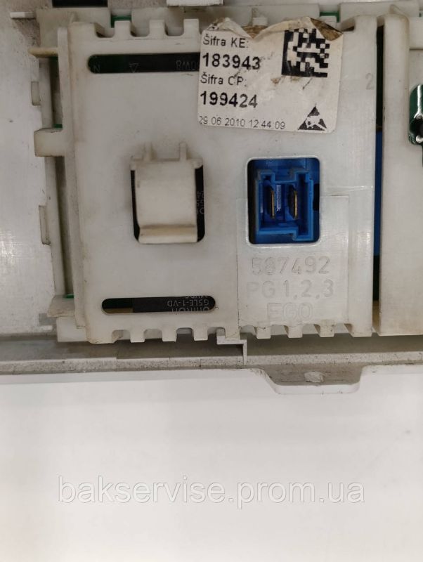Плата управління(індикації) до пральної машини Gorenje WS 52125 Б/У