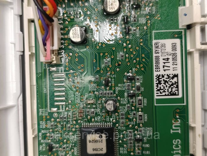 Плата управління(індикації) до пральної машини LG EAX97548418 Б/У