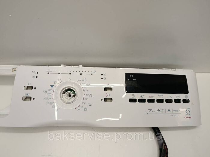 Плата управління(індикації) до пральної машини Whirlpool AWO/C 7321 БЕЗ ПРОВОДКИ Б/У