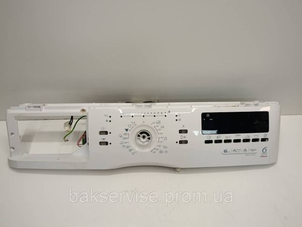 Плата управління(індикації) до пральної машини Whirlpool AWO/C 63201 БЕЗ ПРОВОДКИ Б/У