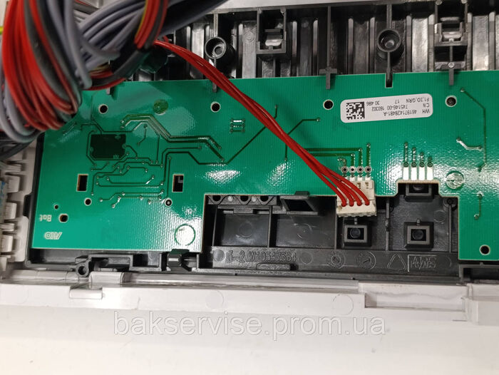 Плата управління(індикації) до пральної машини Whirlpool AWO/C 63201 БЕЗ ПРОВОДКИ Б/У