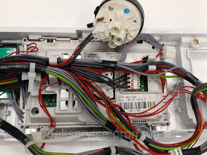Плата управління(індикації) до пральної машини Whirlpool AWO/C 63201 БЕЗ ПРОВОДКИ Б/У