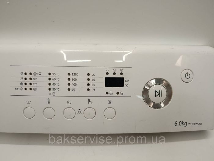 Плата управління(індикації) до пральної машини Samsung WF7602NAW Б/У