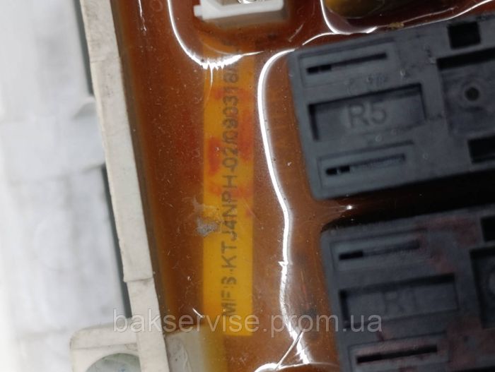 Плата управління(індикації) до пральної машини Samsung WF7602NAW Б/У