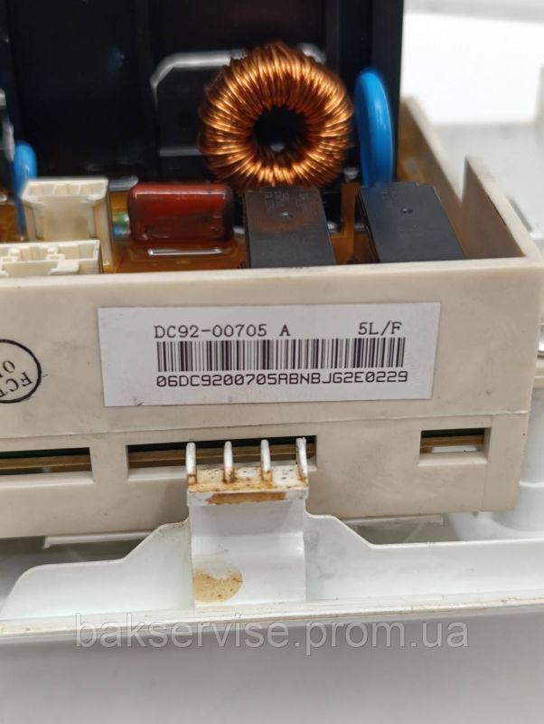 Плата управління(індикації) до пральної машини Samsung WF1600WCW/UA Б/У