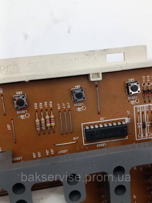 Плата управління(індикації) до пральної машини Samsung WF6520N7W Б/У