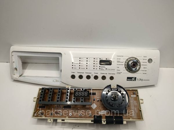 Плата управління(індикації) до пральної машини Samsung WF6520N7W Б/У