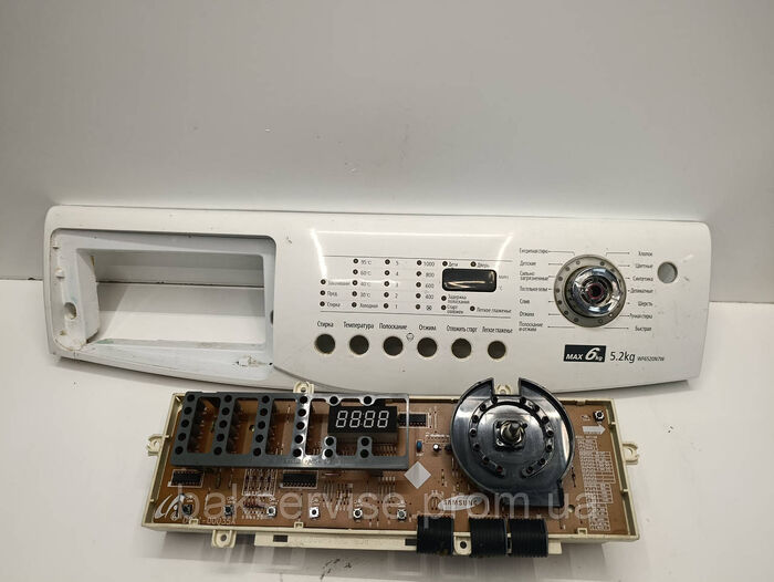 Плата управління(індикації) до пральної машини Samsung WF6520N7W Б/У