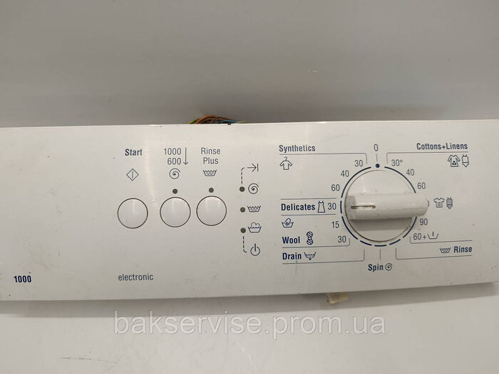 Плата управління(індикації) до пральної машини Bosch/Siemens 5560004324 Б/У БЕЗ ПРОВОДКИ