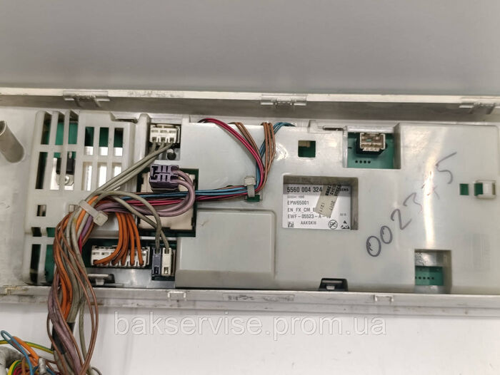 Плата управління(індикації) до пральної машини Bosch/Siemens 5560004324 Б/У БЕЗ ПРОВОДКИ