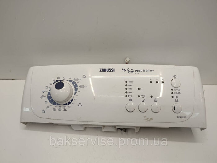 Плата управління(індикації) до пральної машини Zanussi ZWQ35105 Б/У без проводки