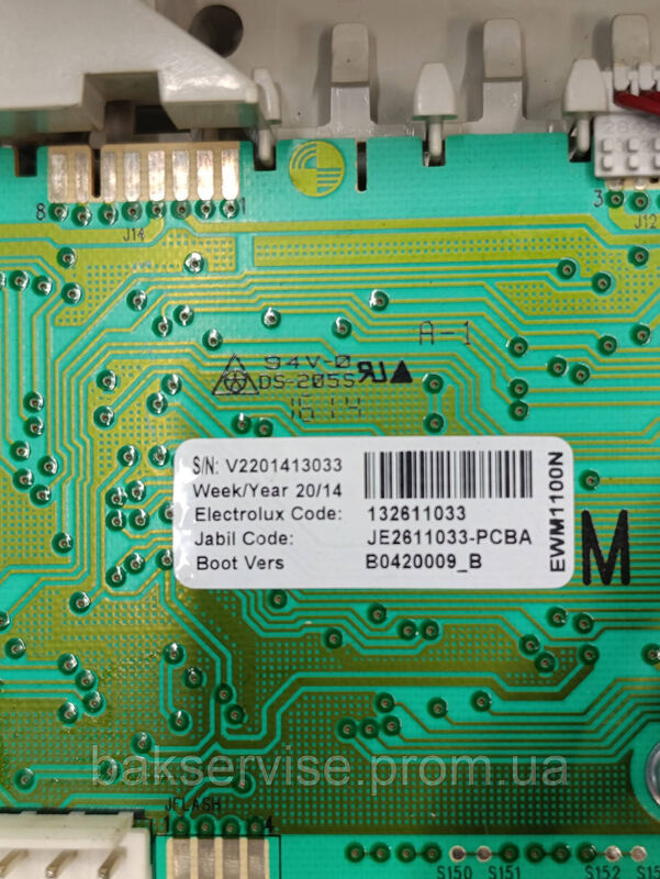 Плата управління(індикації) до пральної машини Zanussi ZWQ35105 Б/У без проводки