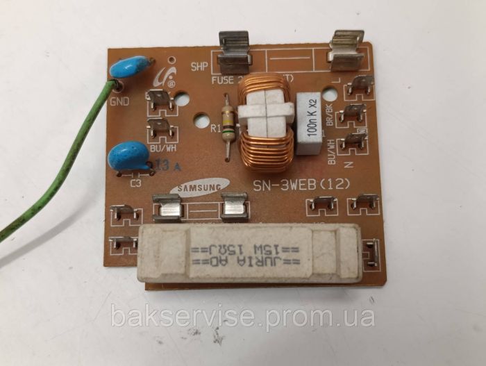 Мережевий фільтр для мікрохвильової печі Samsung SN-3WEB(12) Б/У