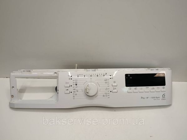 Плата управління(індикації) до пральної машини Whirlpool AWOC 70100 Б/У без проводки